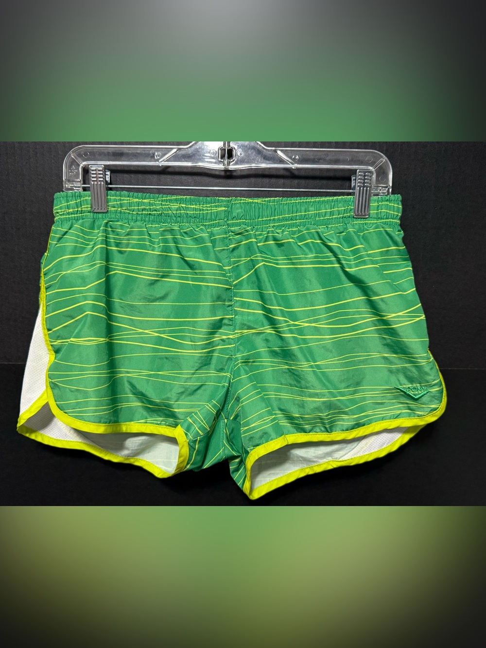 🪁Pony Green Performance Tempo Running Shorts